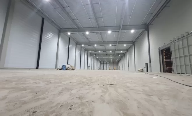 Remise en état d'un hangar après construction à Saint-Geours-de-Maremne, Dax, Bourbon services
