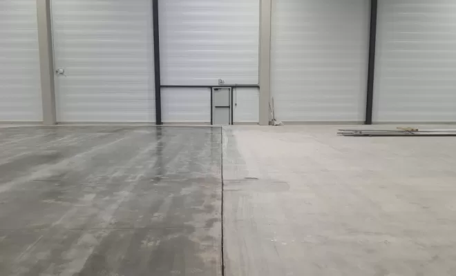 Remise en état d'un hangar après construction à Saint-Geours-de-Maremne, Dax, Bourbon services