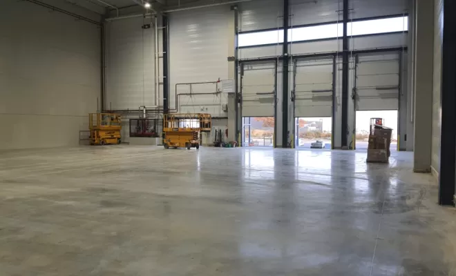 Remise en état d'un hangar après construction à Saint-Geours-de-Maremne, Dax, Bourbon services