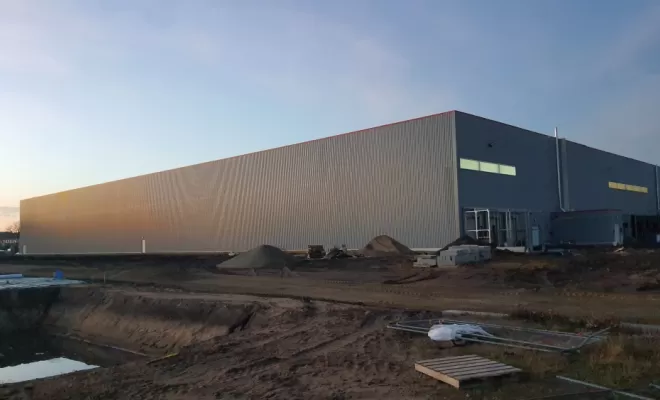 Remise en état d'un hangar après construction à Saint-Geours-de-Maremne, Dax, Bourbon services