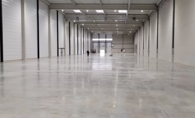 Remise en état d'un hangar après construction à Saint-Geours-de-Maremne, Dax, Bourbon services